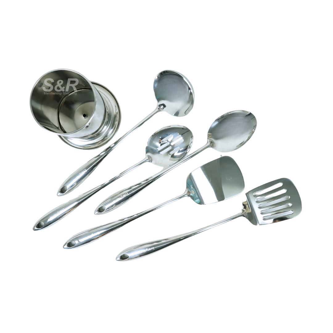 Every Home Serveware Stainless Steel Tub of Tools